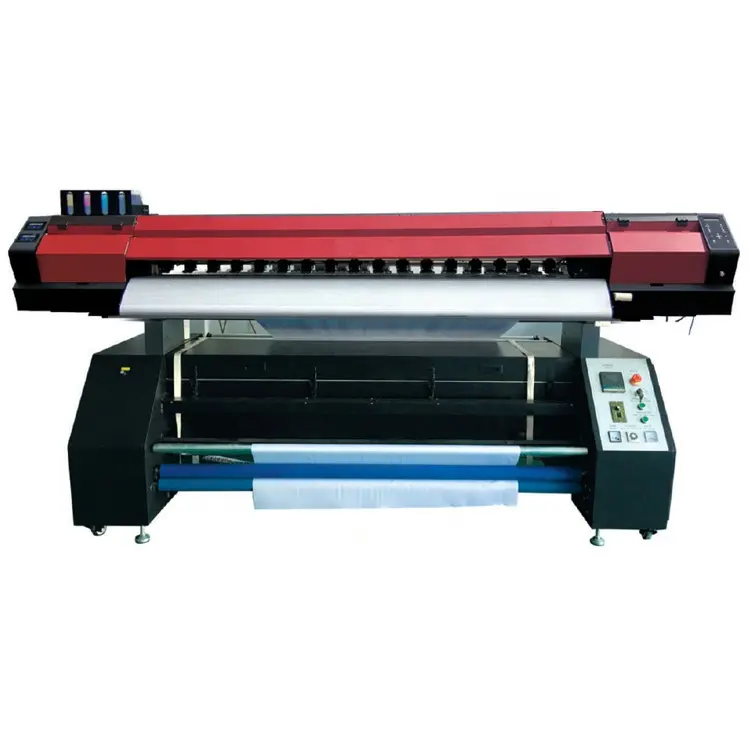Gran formato directo 1,9 m impresora textil fabricación de tela directa bandera de sublimación de impresión de la máquina