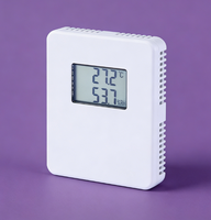RS485 Temperature Humidity Transmitter CWS86 86-Type Wall Mount ABS Digital Screen Sensor OEM Custom