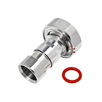 Connecteur RF de haute qualité, type 7/16 Din, mâle, droit, à sertir pour câble coaxial 1/2, connecteur RF 7/16 Din