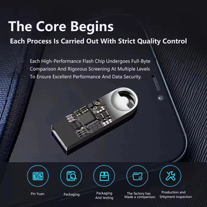 USBフラッシュスティックカスタムロゴ8GB広告ギフト高速64GBメタルUSBストレージビジネス用USBフラッシュドライブ - Product Image 3