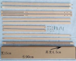 हस्त शिल्प बुनाई किट Crochet बुनाई उपकरण लकड़ी के उपकरण <span class=keywords><strong>DIY</strong></span> शौक शिल्प बुनाई करघा किट 90*88 cm - Product Image 2