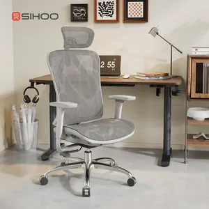 SIHOO modern mesh executive comfortable ergonomic office desk chair with wheels manager office