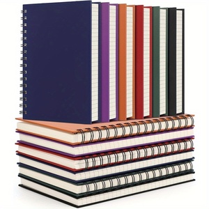 Cahier à spirale A5 à couverture rigide 120 pages de papier ligné pour l'écriture de voyage - Product Image 1