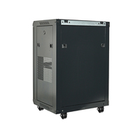 Armoire réseau murale 15U, rack de serveur 19 pouces, boîtier mural de données 600*600, armoire télécom, coffret avec porte vitrée 12U 16U 18U