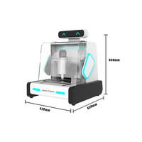 Machine intelligente d'imprimante de nourriture de sucre distributeur automatique traditionnel chinois de peinture de sucre avec la fonction d'IA parfaite pour des affaires