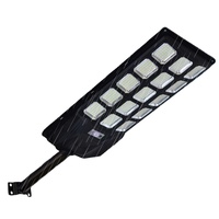 Lampadaire solaire LED tout-en-un 200W 300W 400W, étanche IP66 avec détecteur de mouvement, éclairage routier municipal extérieur