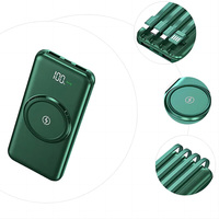 Charge rapide grande capacité longue durée de vie de la batterie alimentation Mobile 10000mAh banques d'alimentation téléphone Mobile Portable batterie externe sans fil