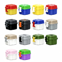 Boîte de rangement écologique multi-tailles pour flacons de peptides, étui de transport pour flacons d'insuline, glacière médicale de voyage, organisateur de flacons en verre protecteur