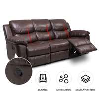 Canapé de salon de luxe avec logo personnalisé LEYNVO, mobilier chinois, home cinéma, siège Shiatsu intégral