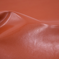 Fabriqué 100% peau d'agneau épaisse A4 lisse artificielle en cuir synthétique matériel tissu Pu chaussure colorant