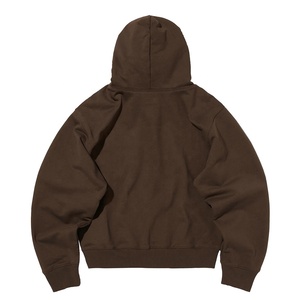 เสื้อฮู้ดซิปพรีเมียมเนื้อหนา 100% ผ้าฝ้ายเฟรนช์เทอร์รี่ สีพื้น ทรงปกติ สไตล์สตรีทแวร์ พร้อมตัวเลือกสกรีนโลโก้ - Product Image 2