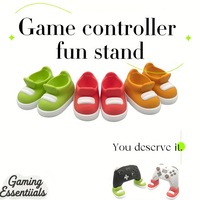 Soporte Creativo para Control de Videojuegos con Diseño de Zapatilla Deportiva, Soporte Colorido para Gamepad de PS5 y Xbox, Regalo para Gamers en Navidad y San Valentín