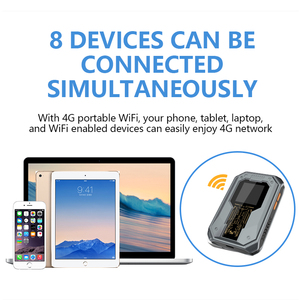 DNXT Mới 4G Di Động Xách Tay Wifi <span class=keywords><strong>Router</strong></span> Không Dây mifis 4000MAh 4G <span class=keywords><strong>Router</strong></span> Với Khe Cắm Thẻ Sim Phổ - Product Image 5