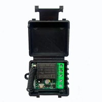 Interrupteur à télécommande sans fil 5V-24V DC, contrôle électrique RF longue portée pour porte de garage, armoire, accès