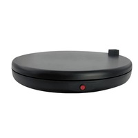 Superbe Plateau Tournant Électrique Intelligent de 45 cm, Charge de 100 kg, Télécommande, Plastique, Tension Universelle, Table d'Exposition Silencieuse à 360°