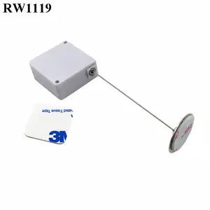 Ruiwor RW1119 Square Ditarik Kabel Ekstensi Reel PLUS Diameter 22 Mm Circular Lengket Pelat Logam