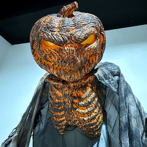Decoraciones de Interior para Halloween de Terror Modelo de Calabaza Metálica Animatrónica Eléctrica para Casas Embrujadas Centros Comerciales Parques de Aventura - Product Image 5