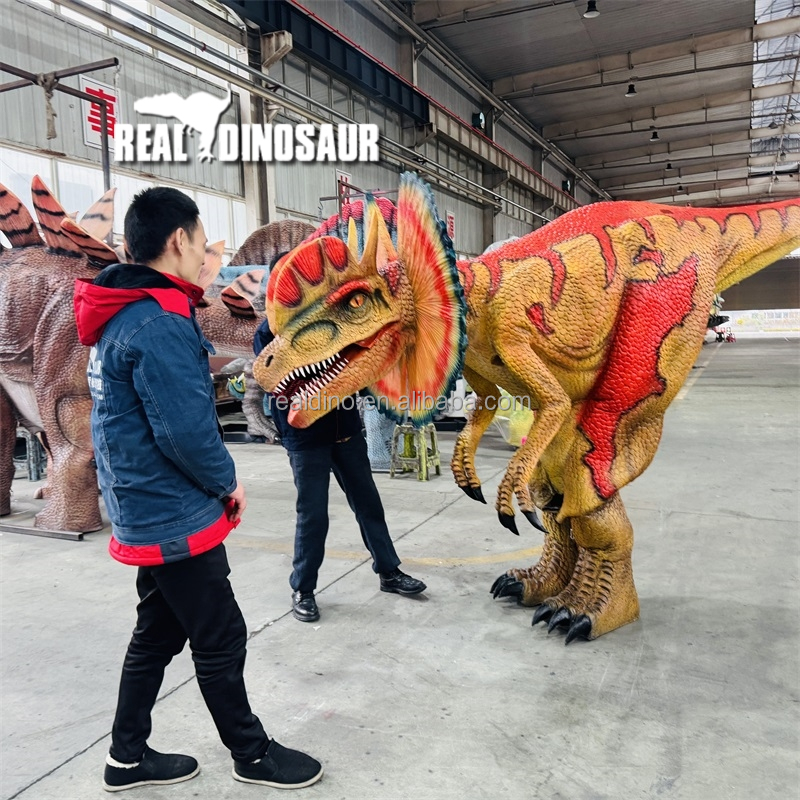 Walking Velociraptor Costume Realistic Dinosaur Suit