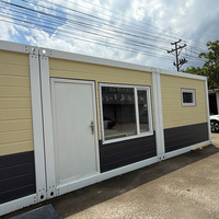 Conteneur préfabriqué à prix abordable, petite maison modulaire, maisons mobiles