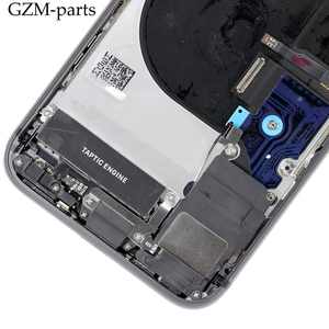 Cubierta trasera de la batería del teléfono móvil Teclas laterales Vibrador Altavoz Botón de volumen de alimentación Cable flexible Bandeja de tarjeta para iPhone 8 - Product Image 5