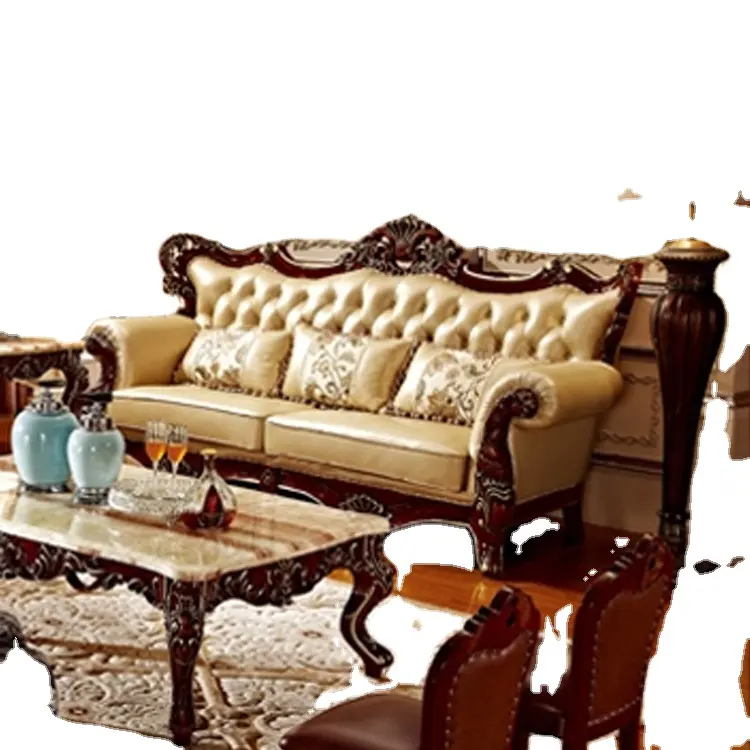 Phật Sơn Thiết Kế Mới Nhất Giá Thấp Da Sofa Set