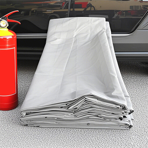 Giant 6X8m 6X9m EV Car <strong>Fire</strong> Blanket Heavy Duty Fiberglass <strong>Mat</strong> for Parking Garage Use - Product Image 6