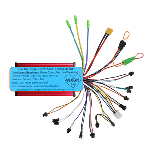 Controlador sin escobillas de 36V 48V 52V 60V 72V 720W 1800W 20A-25A para bicicleta eléctrica, piezas de E-bike, E-Scooter - Product Image 4