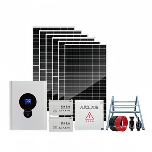 ระบบพลังงานแสงอาทิตย์แบบออฟกริดราคาประหยัด 10kw 8kw 5kw ระบบไฮบริดสำหรับใช้ในครัวเรือน - Product Image 6