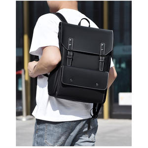 Mochila Personalizada de Piel Sintética para Portátil, Mochila Escolar de Gran Capacidad para Hombre, Mochilas Escolares Universitarias - Product Image 5