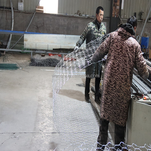 Vente directe usine Prix compétitif Paniers gabions hexagonaux en treillis métallique galvanisé pour clôtures et murs - Product Image 3