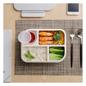 Wieder verwendbarer Kunststoff behälter mit Snap & Lock-Verschluss deckeln und Silikon dichtung für Lunchbox-Snacks und Aufbewahrung von Lebensmitteln