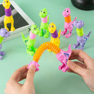 Juguete telescópico de dinosaurio, juguete pequeño de plástico escalable para aliviar el estrés, juguete para niños y jóvenes, unisex - Product Image 2