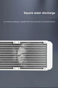Vente en gros - Nouveau dissipateur thermique en cuivre pour ordinateur M240 ARGB avec ventilateur silencieux de 120 mm 30dBA pour radiateur de processeur de jeu de bureau - Product Image 3