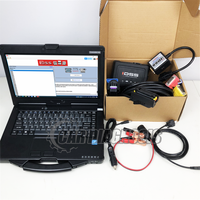 Pour système de SERVICE de diagnostic ISUZU pour adaptateur de groupe motopropulseur IDSS isuzu TYPE 2 Scanner de Diagnostic d'excavatrice + ordinateur portable cf53
