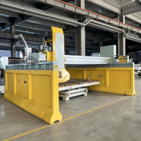 Machine de découpe automatique infrarouge d'occasion pour dalles de granit et de marbre avec positionnement précis