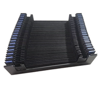 Cubierta Protectora Flexible Telescópica CNC Tipo Acordeón, Cubierta Protectora Rectangular Tipo Acordeón