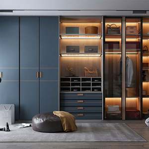 Armoire en bois moderne de haute qualité, résistante à l'humidité, en panneau HDF, vente chaude - Product Image 5