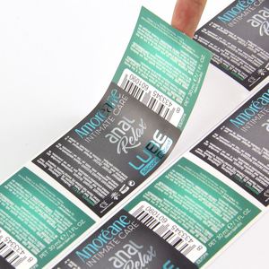 Étiquettes autocollantes rondes personnalisées en vinyle imperméable avec logo métallique de marque, impression sur film, pour emballage privé - Product Image 2