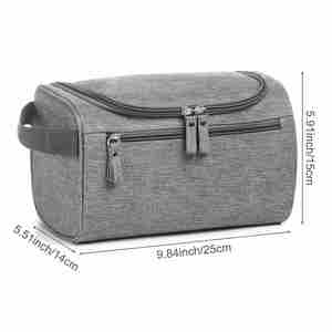 Trousse de Toilette Suspendue de Voyage, Sac de Rangement Imperméable pour Salle de Bain, Organisateur de Maquillage de Voyage pour Femmes - Product Image 6