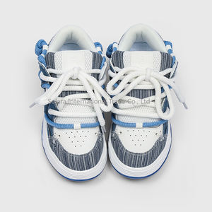 Custom Logo Unisex Denim Skateboarding <b>Shoes</b> Men Designer Male Footwear Sports Walking Trainers <b>Chunky</b> Autumn Winter Summer - Product Image 5