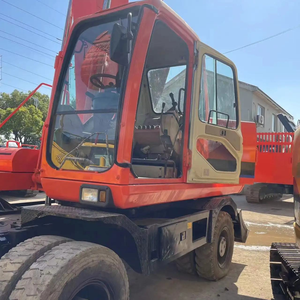Excavadora de Ruedas Usada Doosan DH210W-7 de Buena Calidad, Componentes Principales que Incluyen PLC, Bomba Hidráulica, Caja de Cambios y Motor Original - Product Image 6