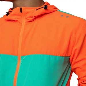 Chaqueta Casual Transpirable con Capucha para Hombre, Cortavientos, con Cierre de Cremallera, Estilo Deportivo, Corte Regular, Nailon/Poliéster, Ropa de Invierno - Product Image 4