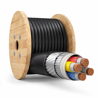 Cable de Alimentación de PE con Armadura de Acero XLPE, Resistente al Fuego y Bajo en Humo, Libre de Halógenos, Cu/XLPE/STA/LSZH, 0.6/1kV 1.5-300mm IEC 60331