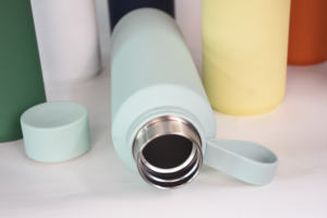 Travel Double Wall Vacuum <b>Flask</b> Gym Stainless Steel Insulated <b>Bottle</b> Rubber Paint Thermal <b>Bottle</b> - Product Image 5