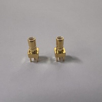 Conector SSMB-JE de Diseño Personalizado, Conector de Montaje en PCB, Conector SSMB Macho Chapado en Oro