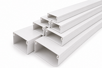 Goulotte de câblage électrique en PVC pour l'installation de bâtiments