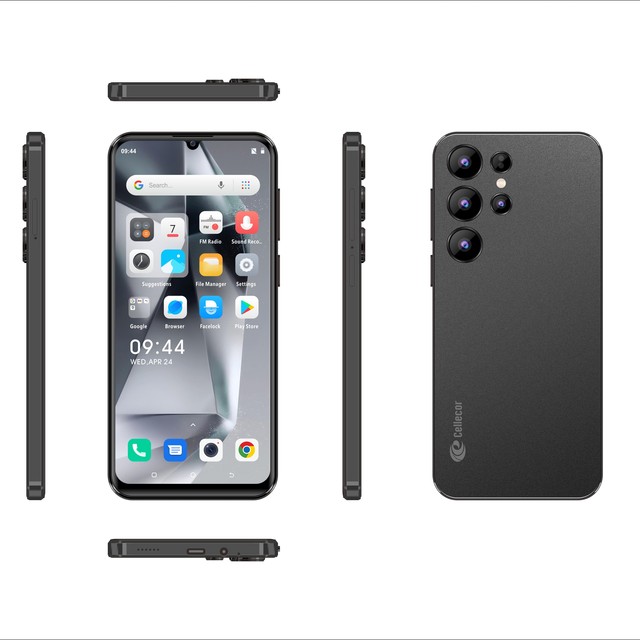 Brand New Cellecor S24A-ULTRA Android 13 LTE LED Smartphone Quad Core 6.8" Touch Screen 48MP Camera 4000-4999mAh Battery
