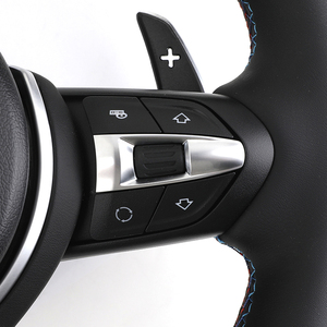<span class=keywords><strong>Volante</strong></span> deportivo <span class=keywords><strong>M</strong></span> de cuero personalizado para <span class=keywords><strong>BMW</strong></span> <span class=keywords><strong>Serie</strong></span> <span class=keywords><strong>3</strong></span> E60 E65 E66 X5 E70 X6 E71 E90 E91 - Product Image 4
