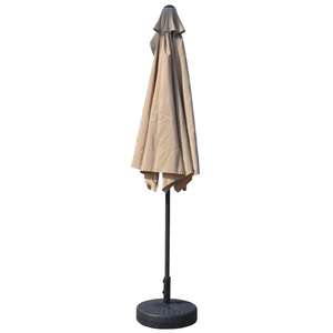 Uplion <span class=keywords><strong>Parasol</strong></span> <span class=keywords><strong>demi</strong></span>-rond imperméable de 9 pieds pour terrasse jardin bistro <span class=keywords><strong>balcon</strong></span> mural - Product Image 3