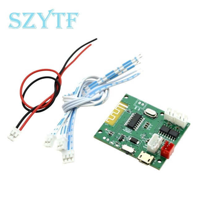 2*5W Stereo BT 5.3 Power Amplifier Module 3.7V 5V with Charging Prompt Decoder for BT Modules
